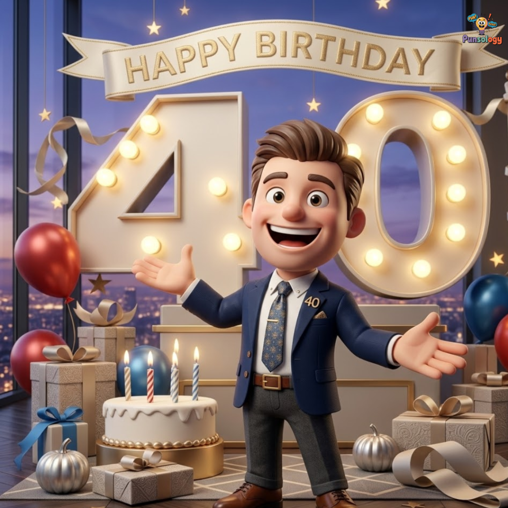 Puns Galore Jokes for the 40th Bash