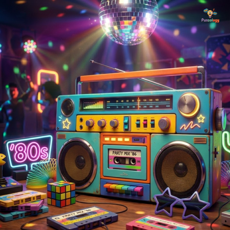 Rad 80s Jokes and Puns