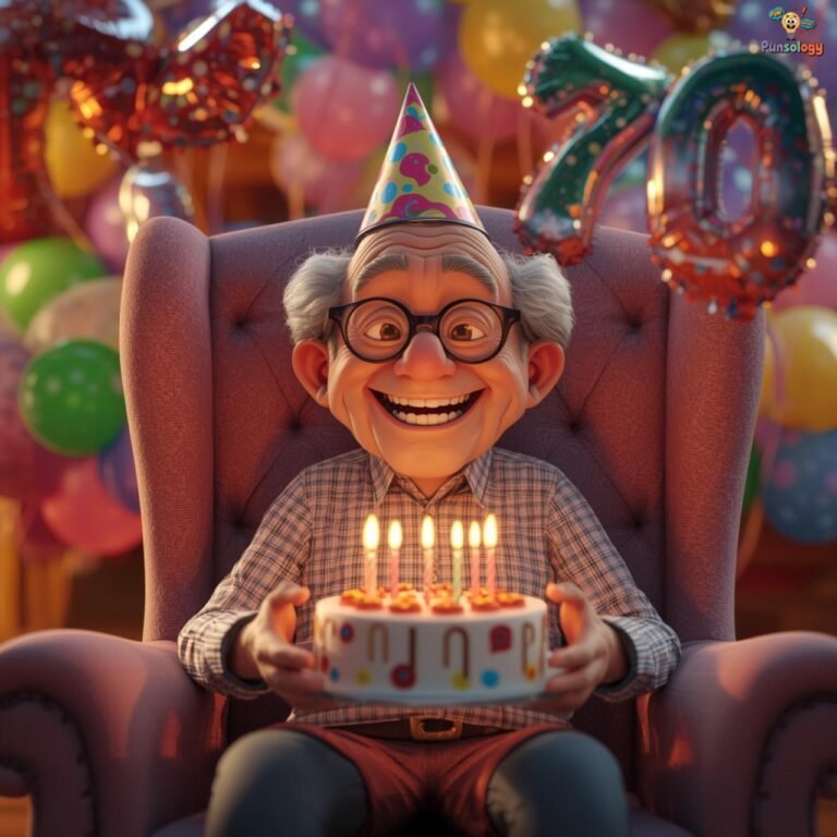 70th Birthday Jokes and Puns