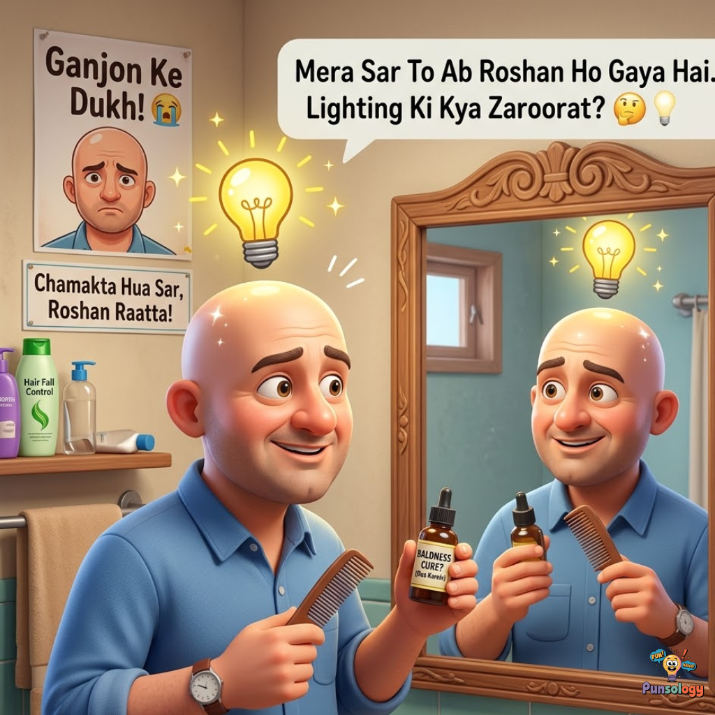 Bald Jokes  One Liners