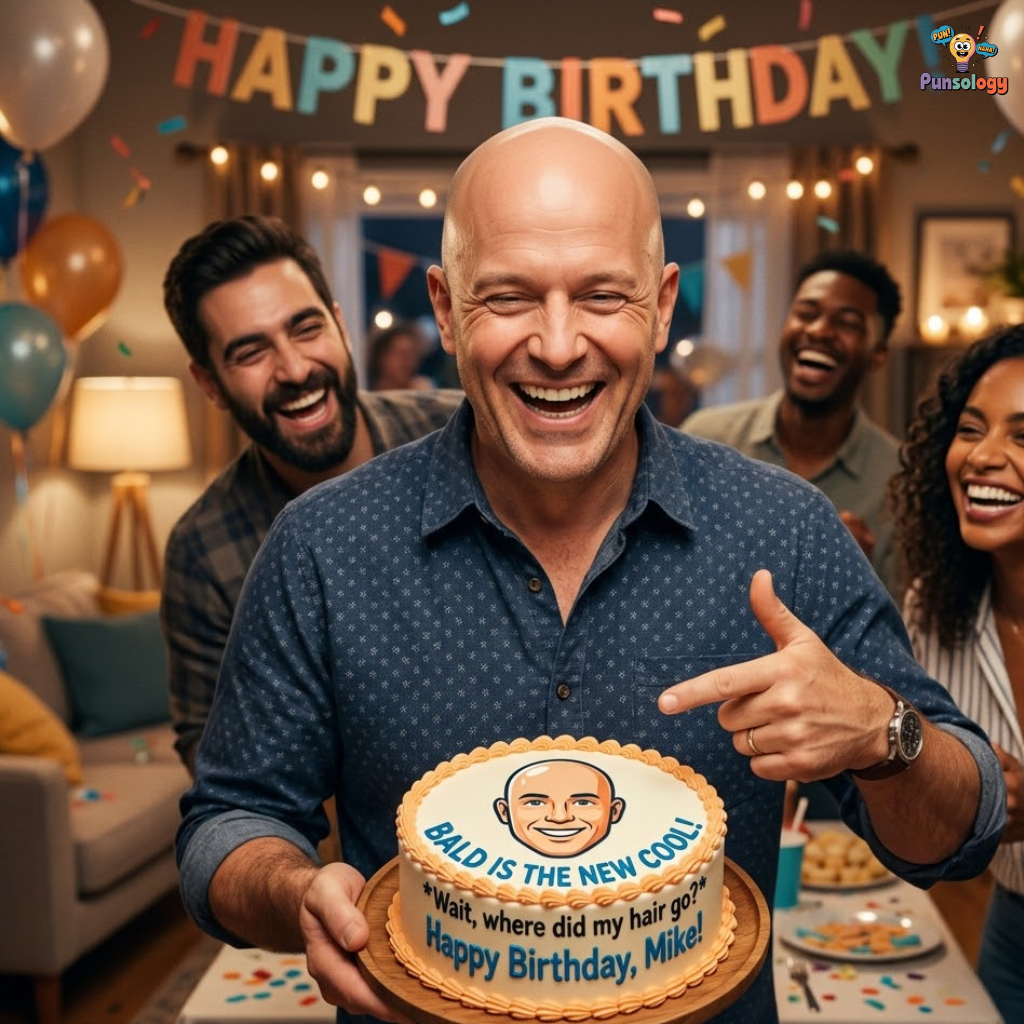 Clever Bald Puns That Are a Shear Delight
