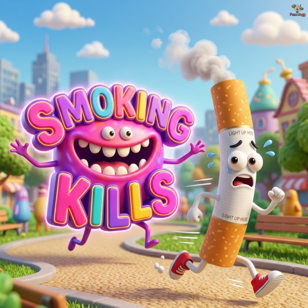 Clever Smoking Kills Puns for Instagram