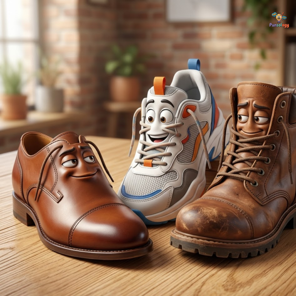 Dirty Shoe Puns and Jokes