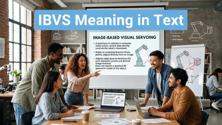 IBVS Meaning in Text