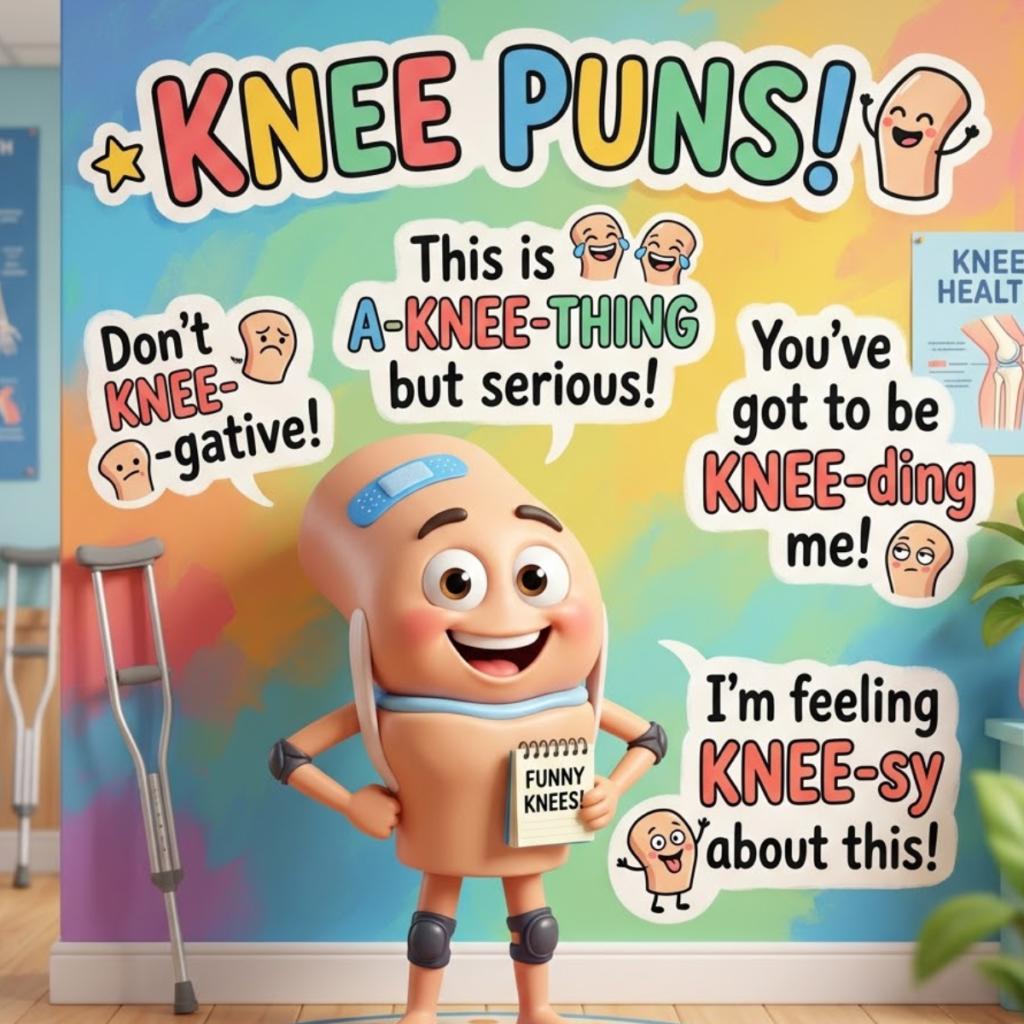 Knee Puns Funniest One Liners