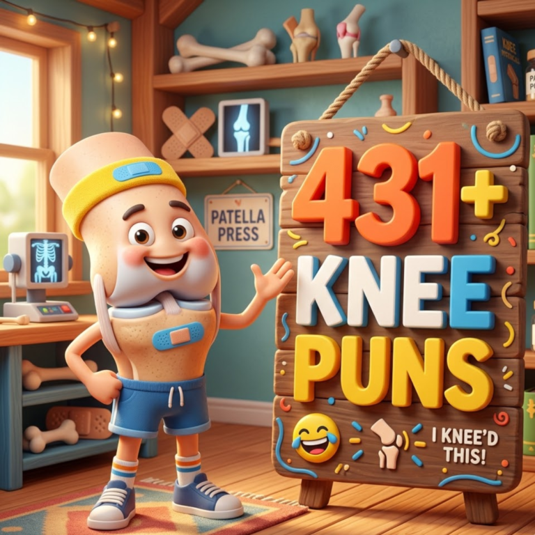 Knee Puns Funniest One Liners