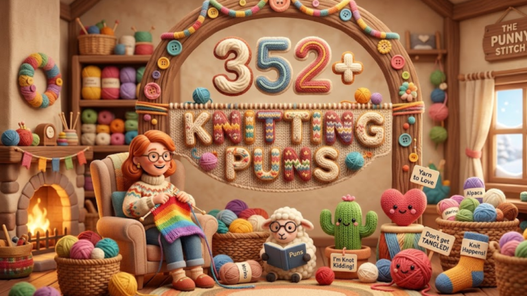 Knitting Puns