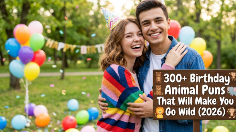 300+ Birthday Animal Puns That Will Make You Go Wild (2026)