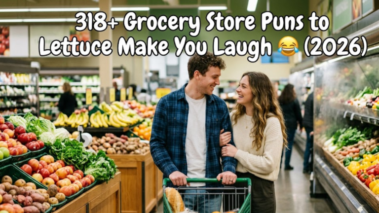 318+ Grocery Store Puns to Lettuce Make You Laugh 😂 (2026)
