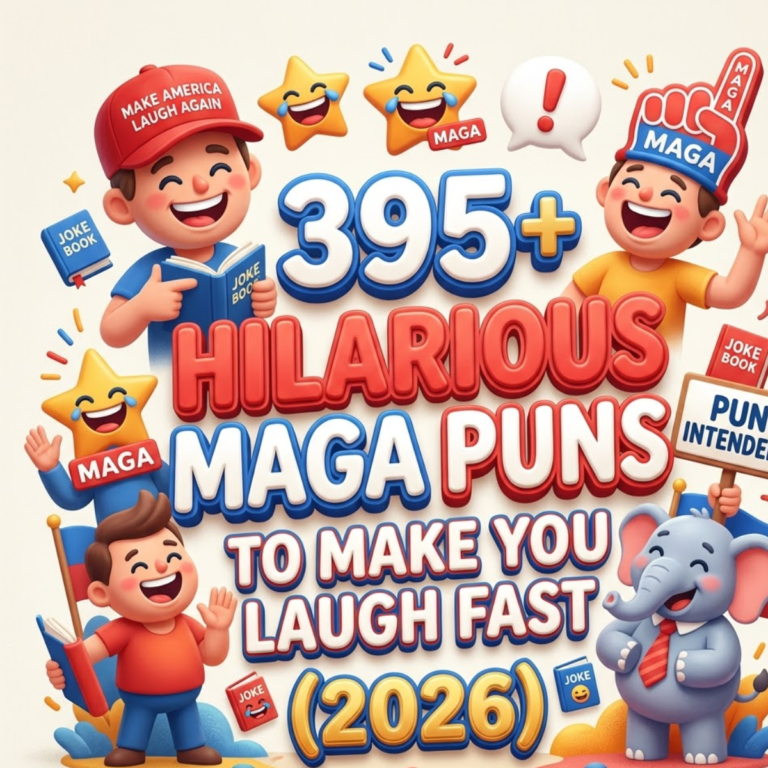 395+ Hilarious MAGA Puns to Make You Laugh Fast (2026)