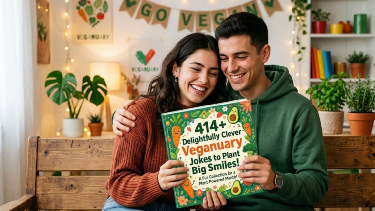 414+ Delightfully Clever Veganuary Jokes to Plant Big Smiles!