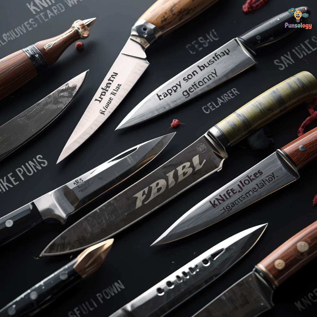Clever Knife Puns for Instagram