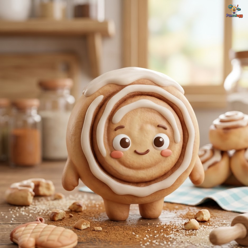 Funny Cinnamon Roll Puns for Instagram