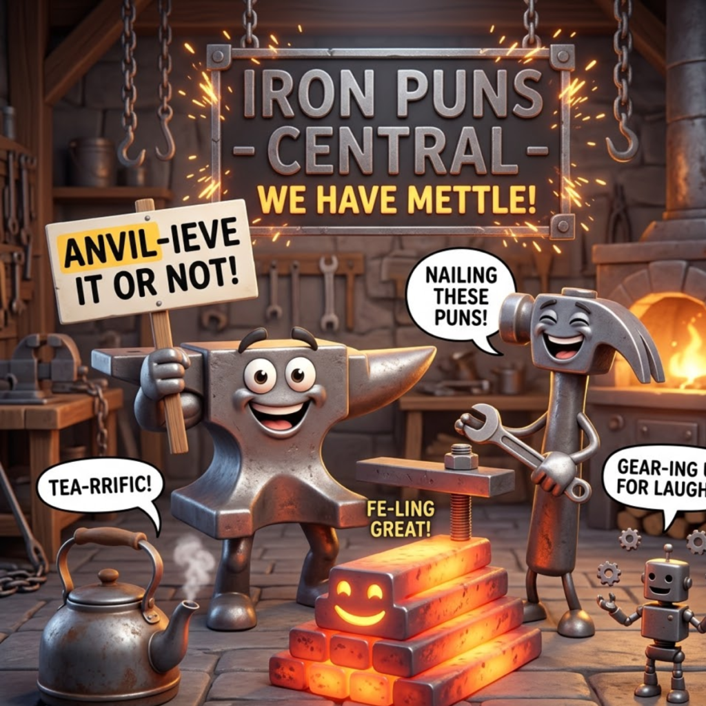 Tech & Gadgets Iron Puns