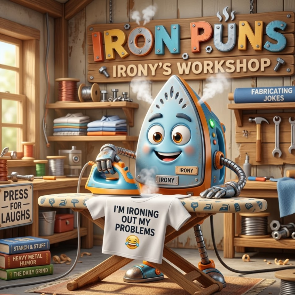 Travel and Adventure Iron Puns