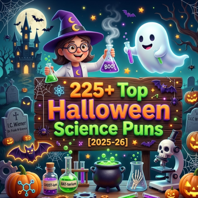 225+ Top Halloween Science Puns [2025-26]