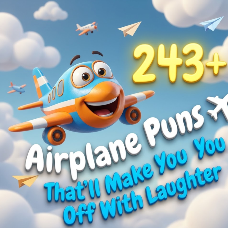 243+ Airplane Puns ✈️ That’ll Make You Take Off With Laughter
