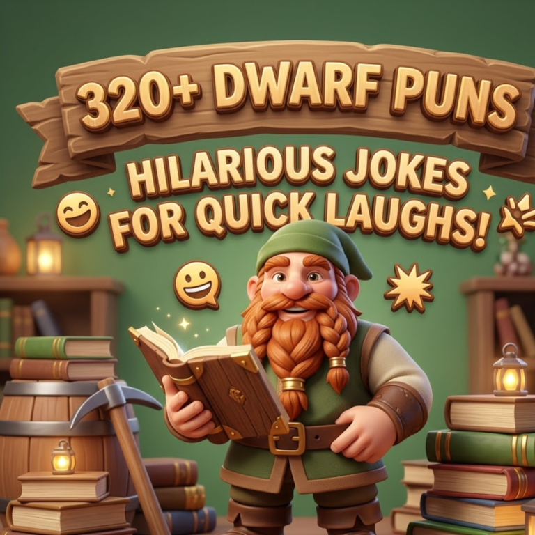320+ Dwarf Puns Hilarious Jokes for Quick Laughs!