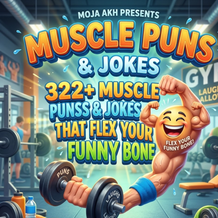 322+ Muscle Puns & Jokes That Flex Your Funny Bone