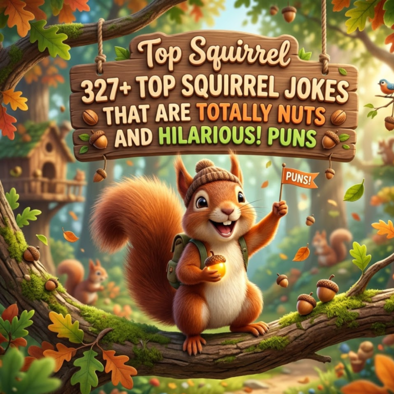 327+ Top Squirrel Jokes That Are Totally Nuts and Hilarious!