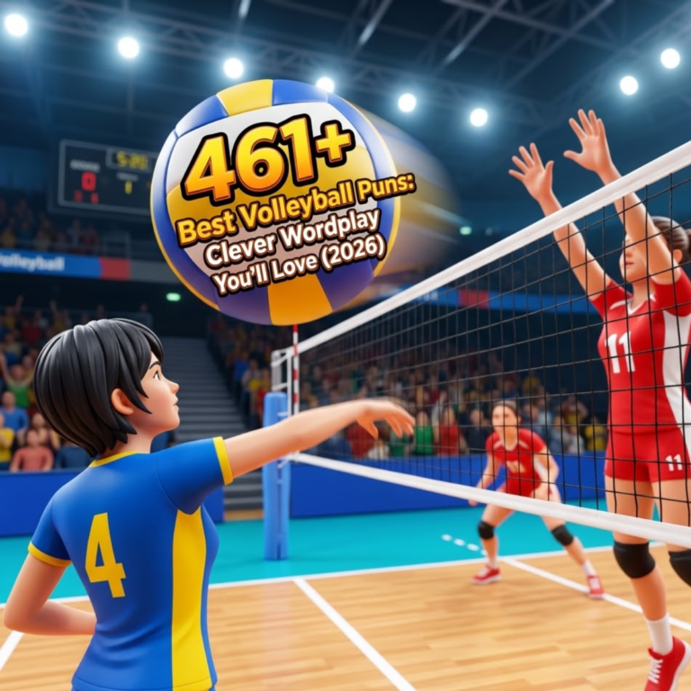 461+ Best Volleyball Puns Clever Wordplay You'll Love (2026)