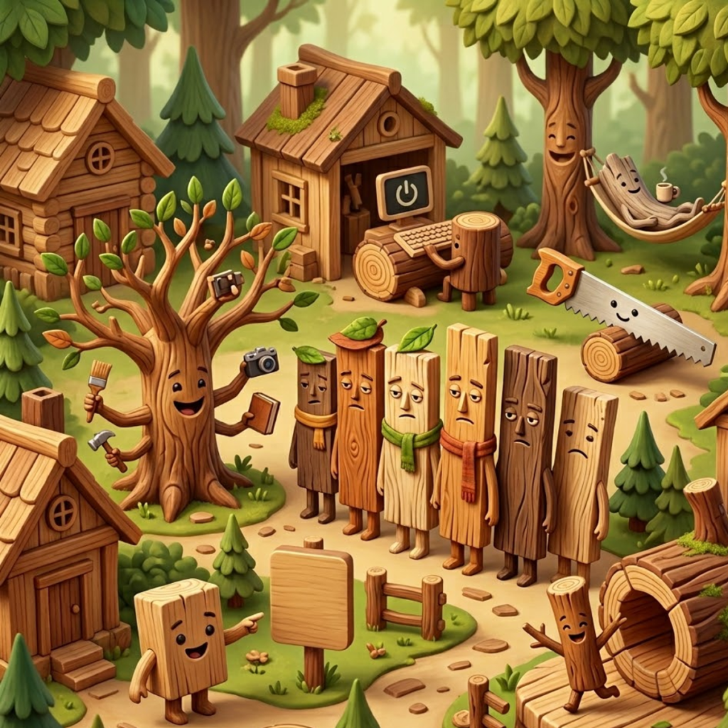 Animal & Wood Puns