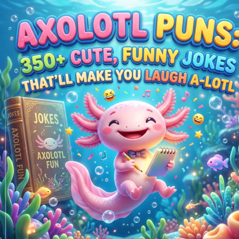 Axolotl Puns 350+ Cute, Funny Jokes Thatโll Make You Laugh A-Lotl