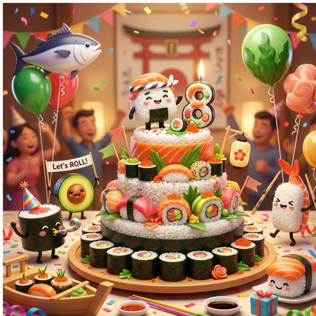 Funny Sushi Birthday Puns