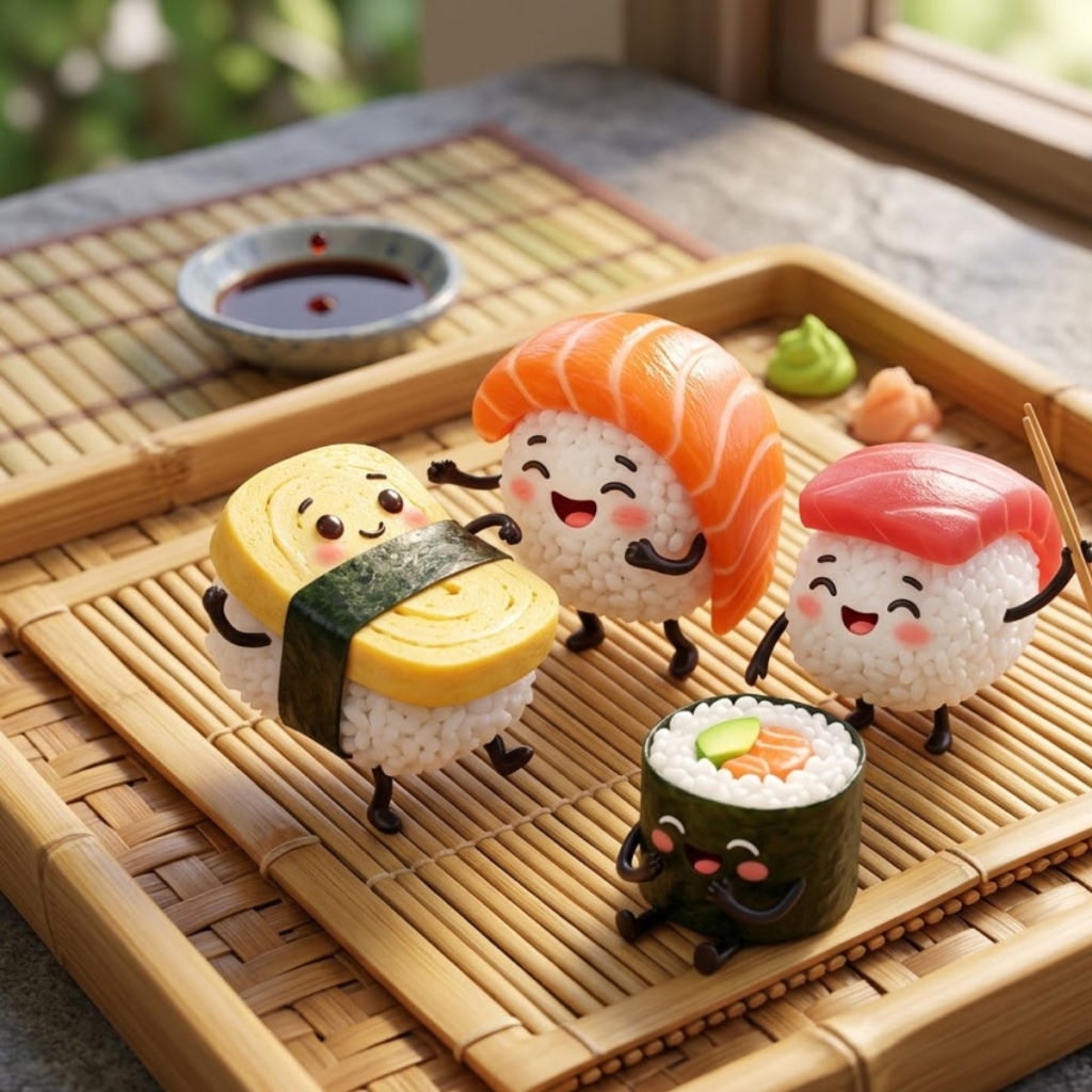 Funny Sushi Puns Captions