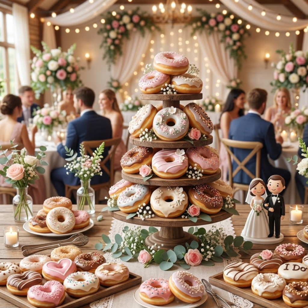 Humorous Donut Toasts For Receptions