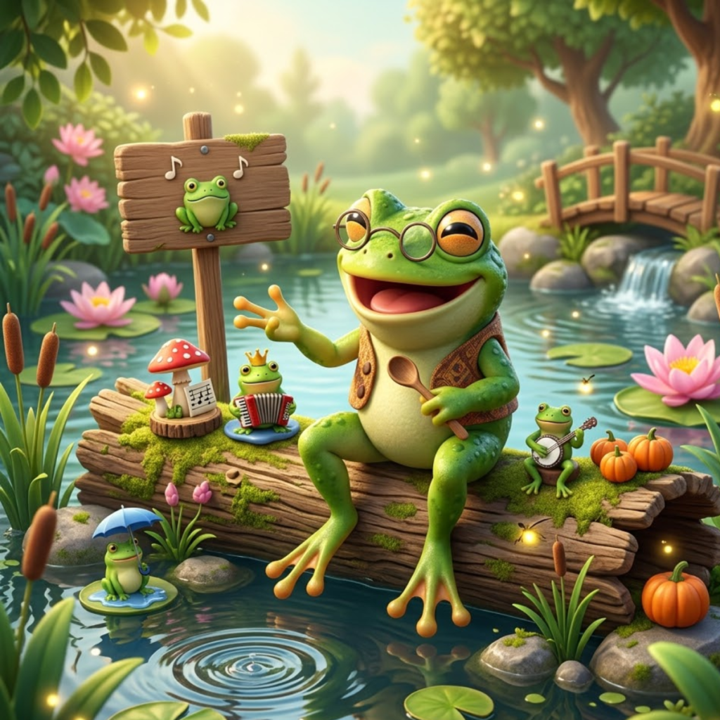 Random & Silly Frog Puns