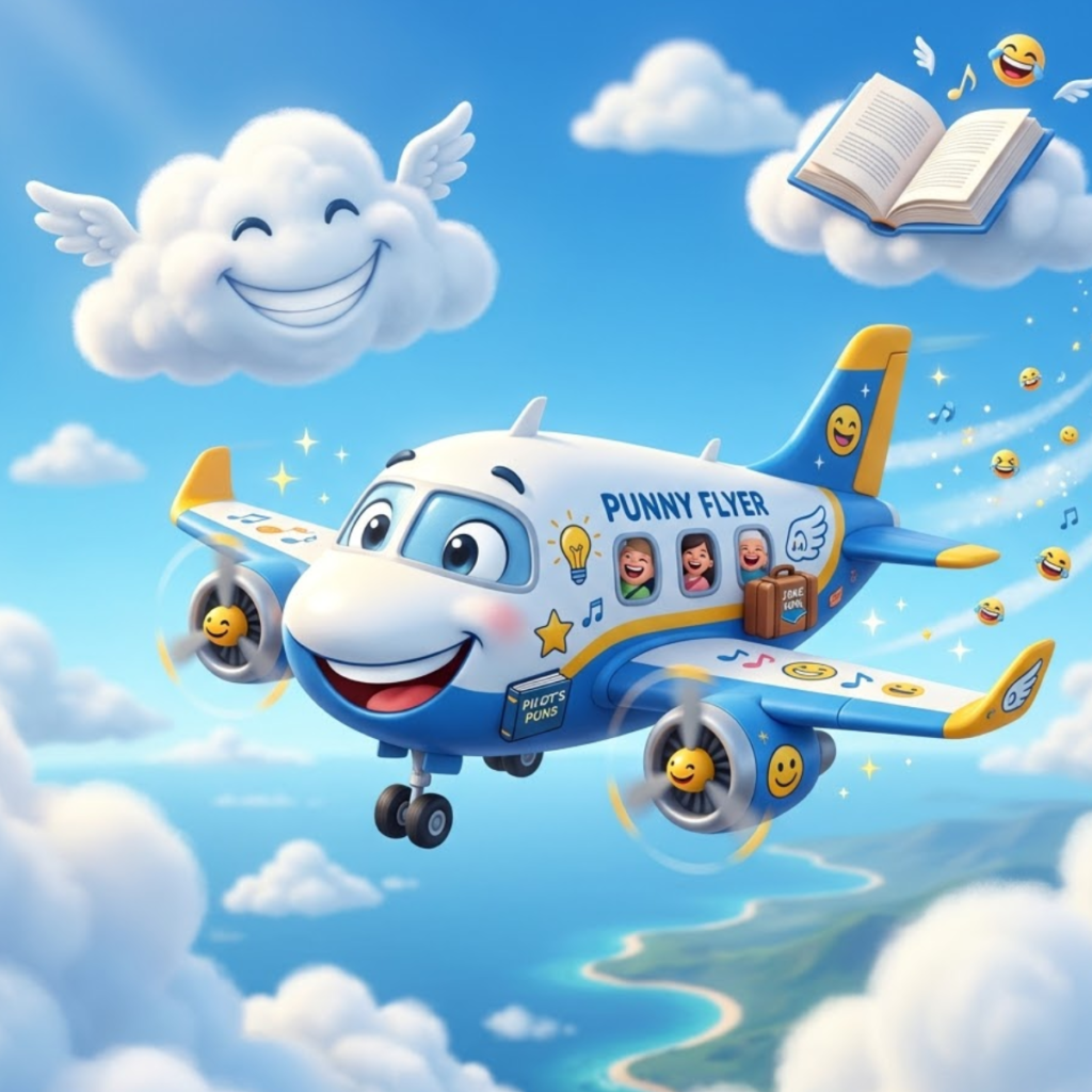 Romantic Airplane Puns for Lovebirds
