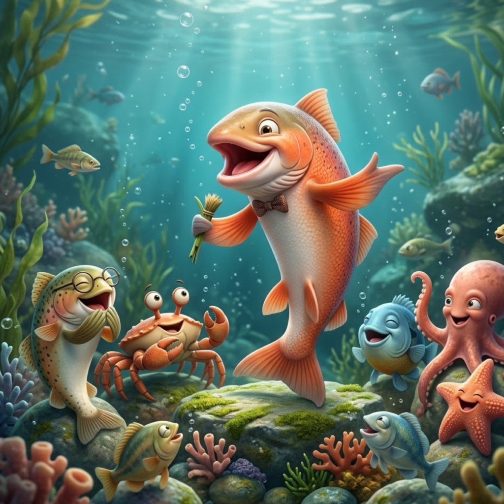 Salmon Puns for Tourists and Travelers