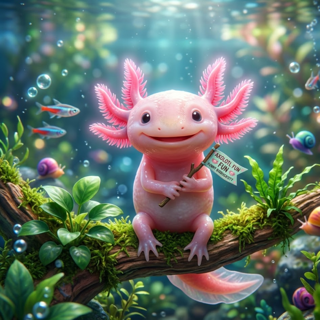 Short Axolotl Puns