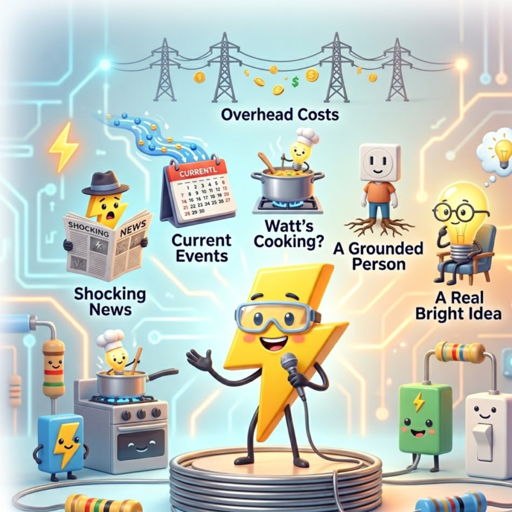 Short Funny Electricity Puns