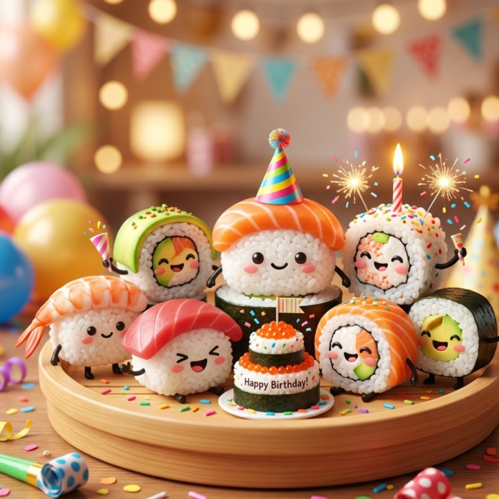 Sushi Birthday Puns Perfect for Cards