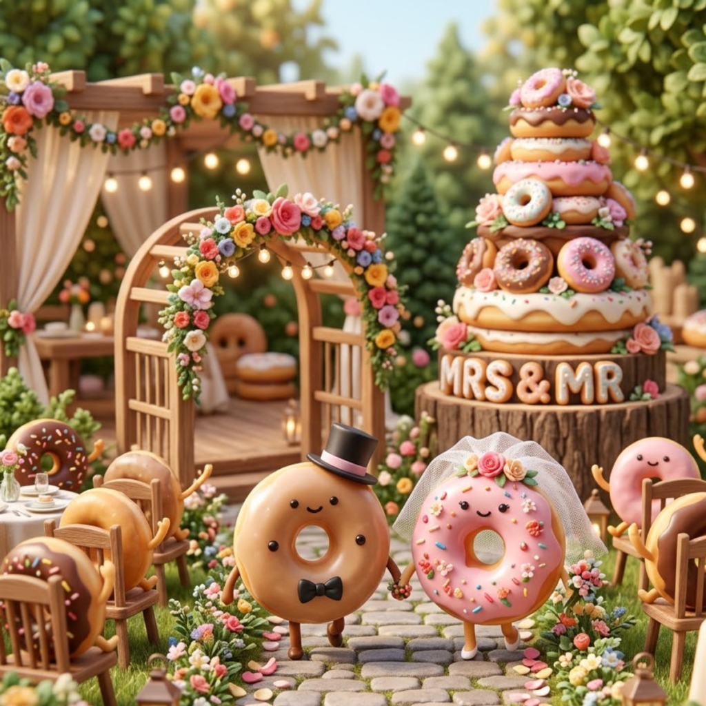 Viral Donut Wedding Puns For Instagram