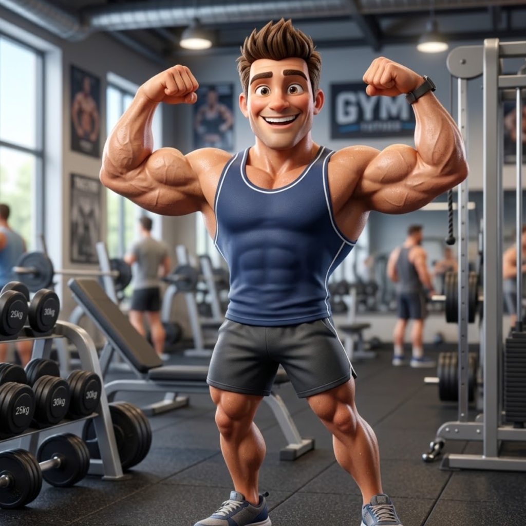Witty Muscle Puns for Social Media