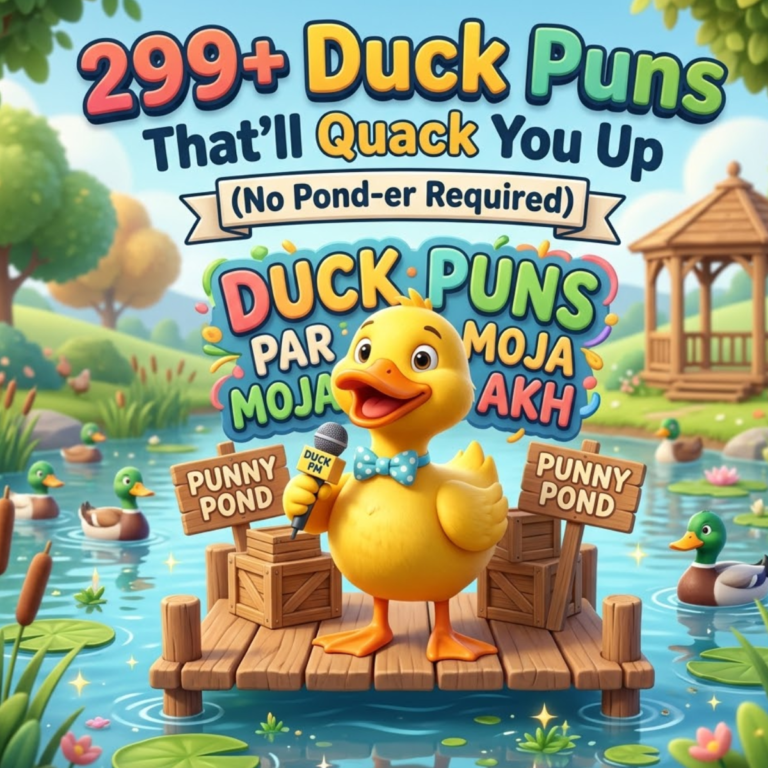 🦆 299+ Duck Puns That’ll Quack You Up (No Pond-er Required)