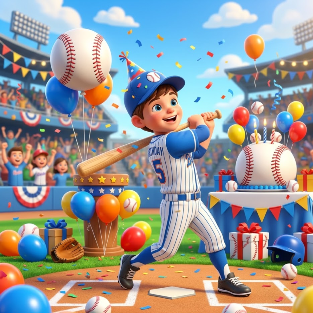 🧠 Clever Birthday Baseball Wordplay
