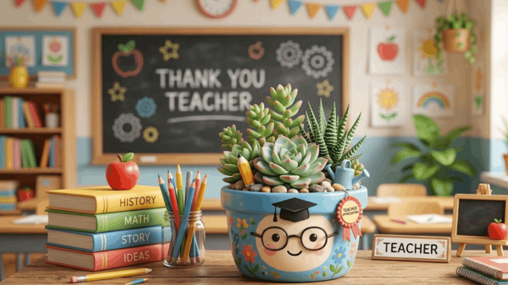 Plant & Garden Gift Puns for Teachers
