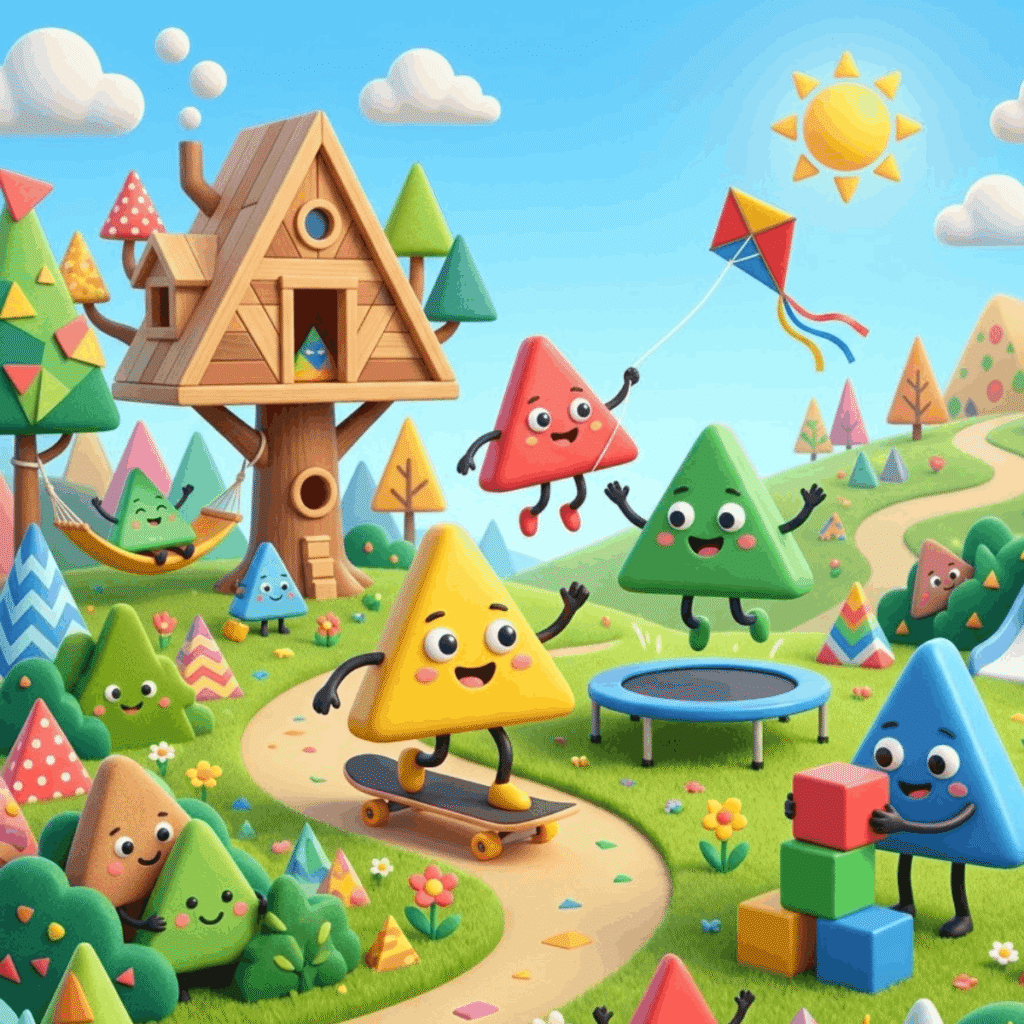 Playful Triangle Wordplay for Kids and Adults