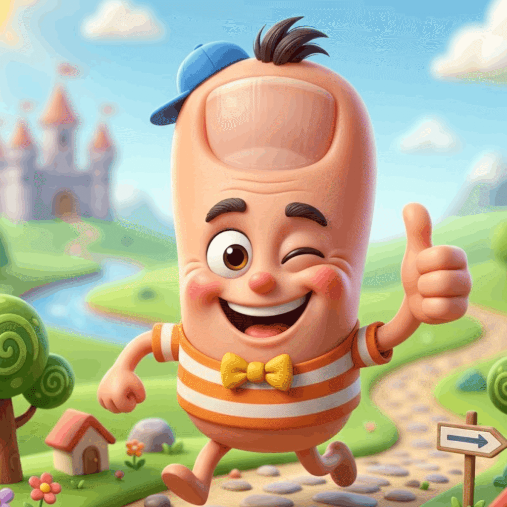 Short and Funny Thumb One-Liners