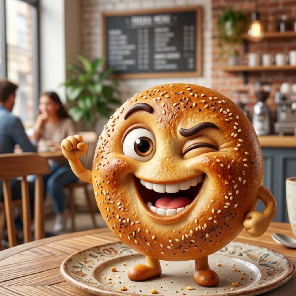 Coffee Shop Bagel Jokes & Witty Brunch Banter