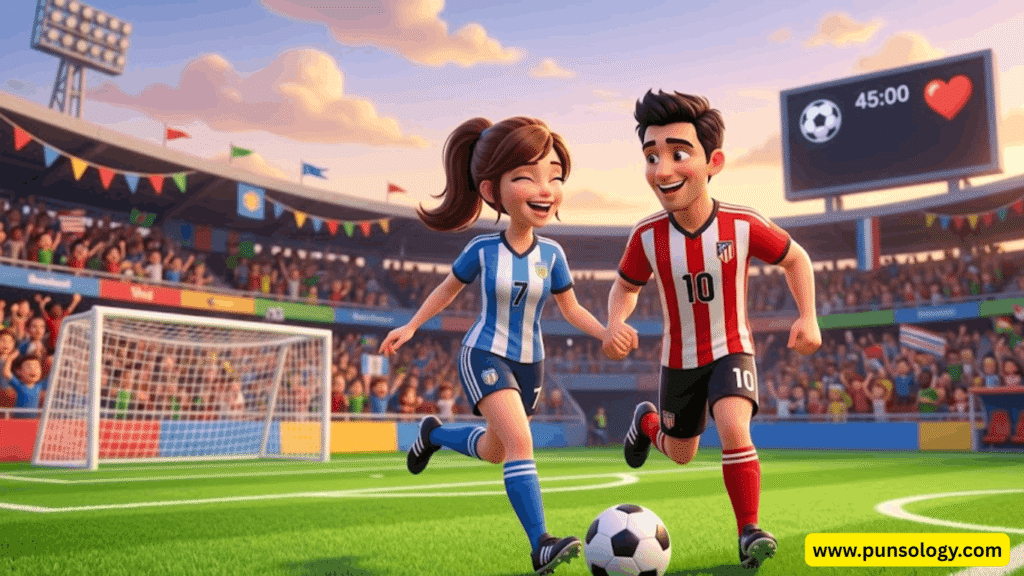 Soccer Puns for Love, Dating & Breakups