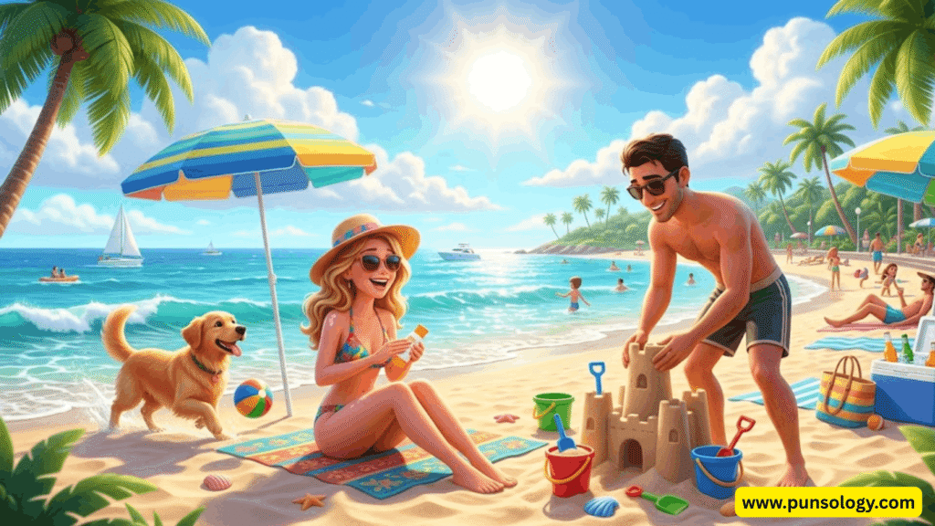Sun Puns for Beach & Travel Days